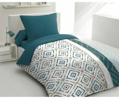 Copripiumino HOME LINGE PASSION Ethno Azzurro 140 x 200 cm