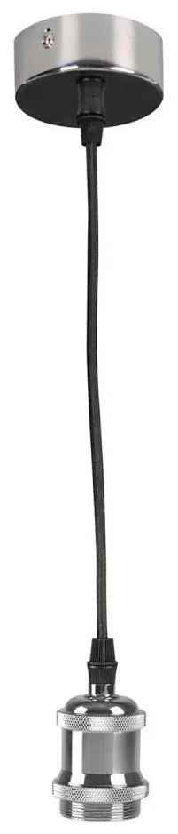 Cavo di alimentazione 1xE27/20W/230V cromo