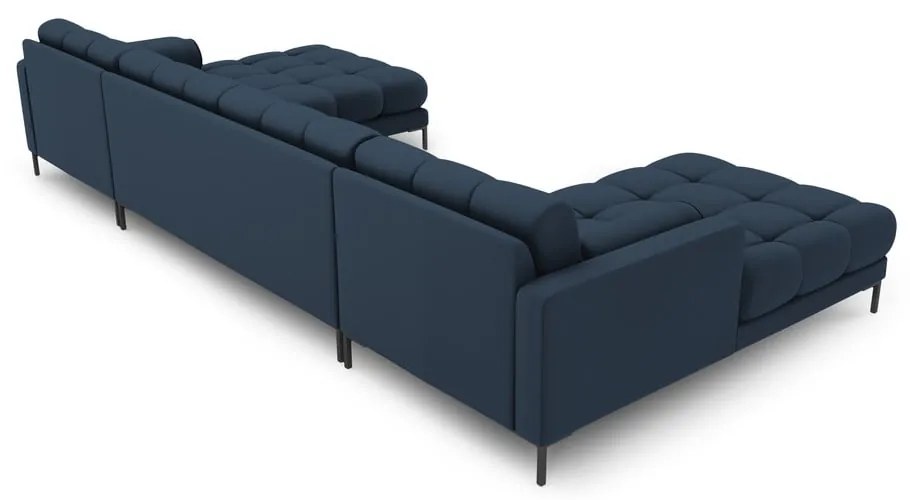 Divano angolare blu a U Bali - Cosmopolitan Design