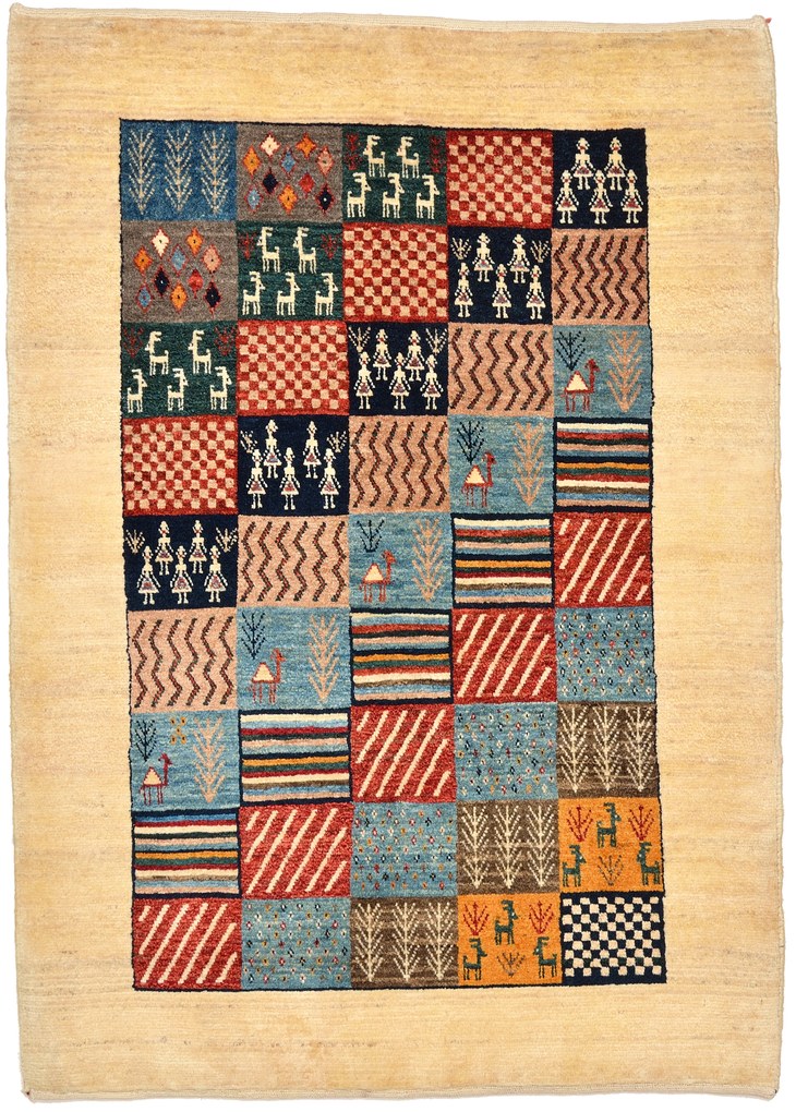 Loribaft Tappeto persiano 150 x 110 (Iran) Annodato A Mano