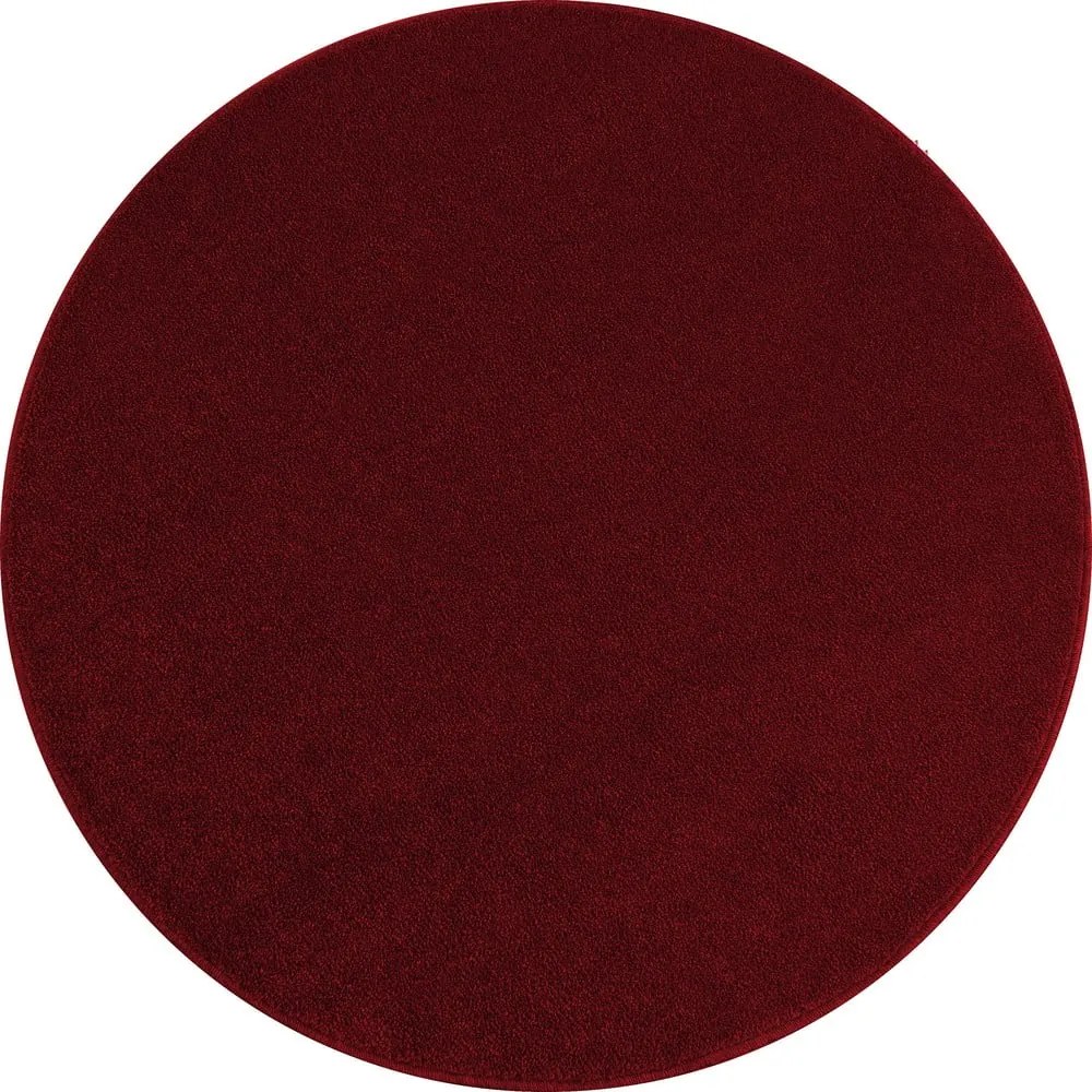 Tappeto rotondo bordeaux ø 200 cm Ata - Ayyildiz Carpets