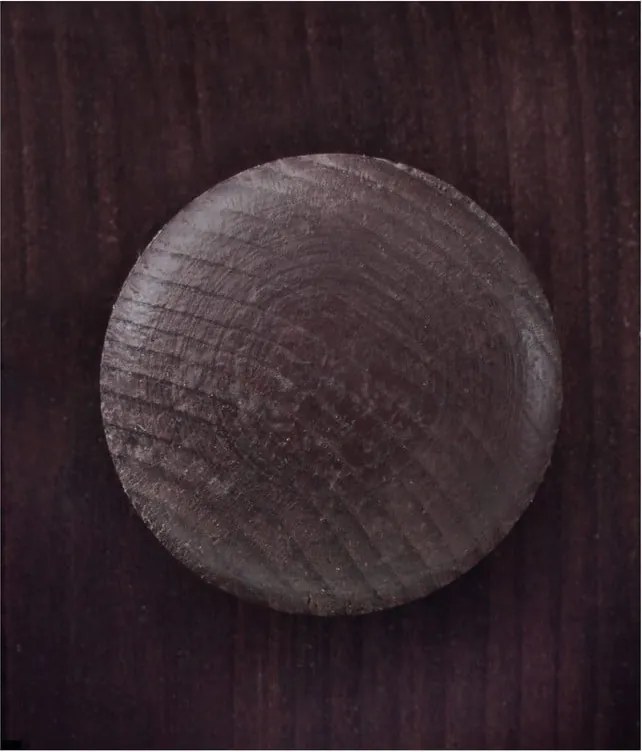 Vetrina in legno di pino marrone scuro 180x35 cm Lisa - Støraa