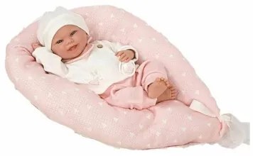 Baby doll Arias Elegance Colin 40 cm Succhietto Cuscino per l'Allattamento