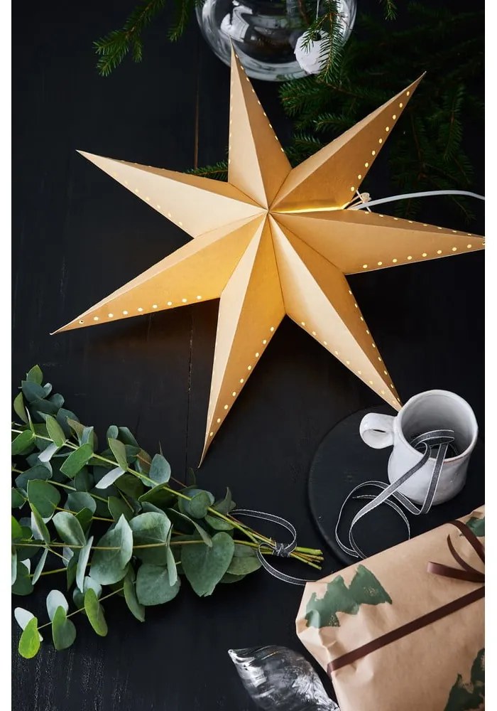 Decorazione luminosa gialla Lively – Markslöjd