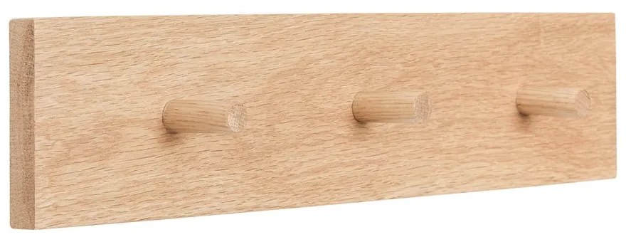 Attaccapanni in legno di quercia naturale Folk - Hübsch