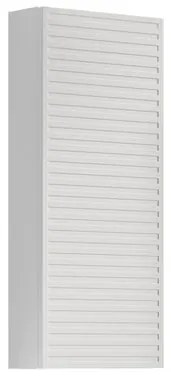 Pensile bagno Pixel laccato opaco bianco, 1 anta apertura da sinistra P 17 x L 30 x H 80 cm