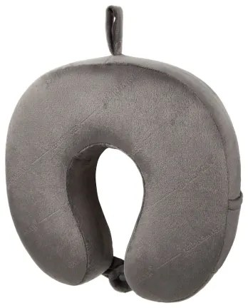 Wenger - Cuscino da viaggio in memory foam grigio