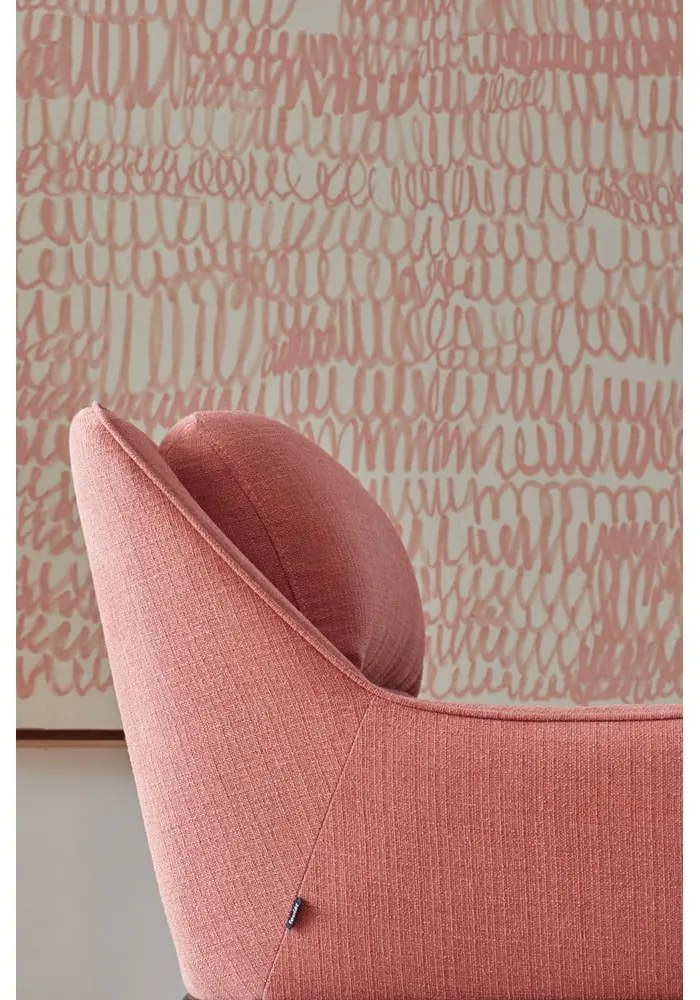 Poltrona rosa Sadira - Teulat