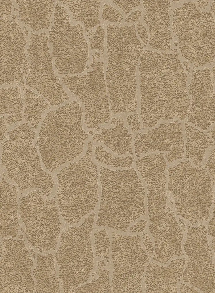 Eijffinger Carta da parati Skin - Braun/ Beige