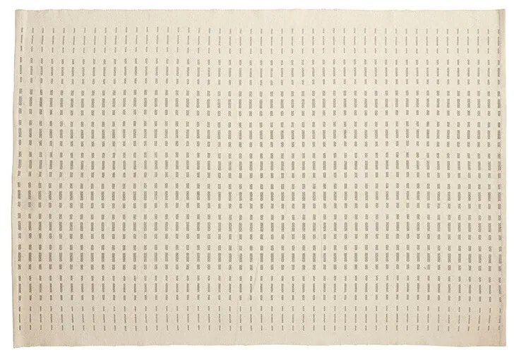 Hübsch - Pin Rug 120x180 Beige/Grey Hübsch