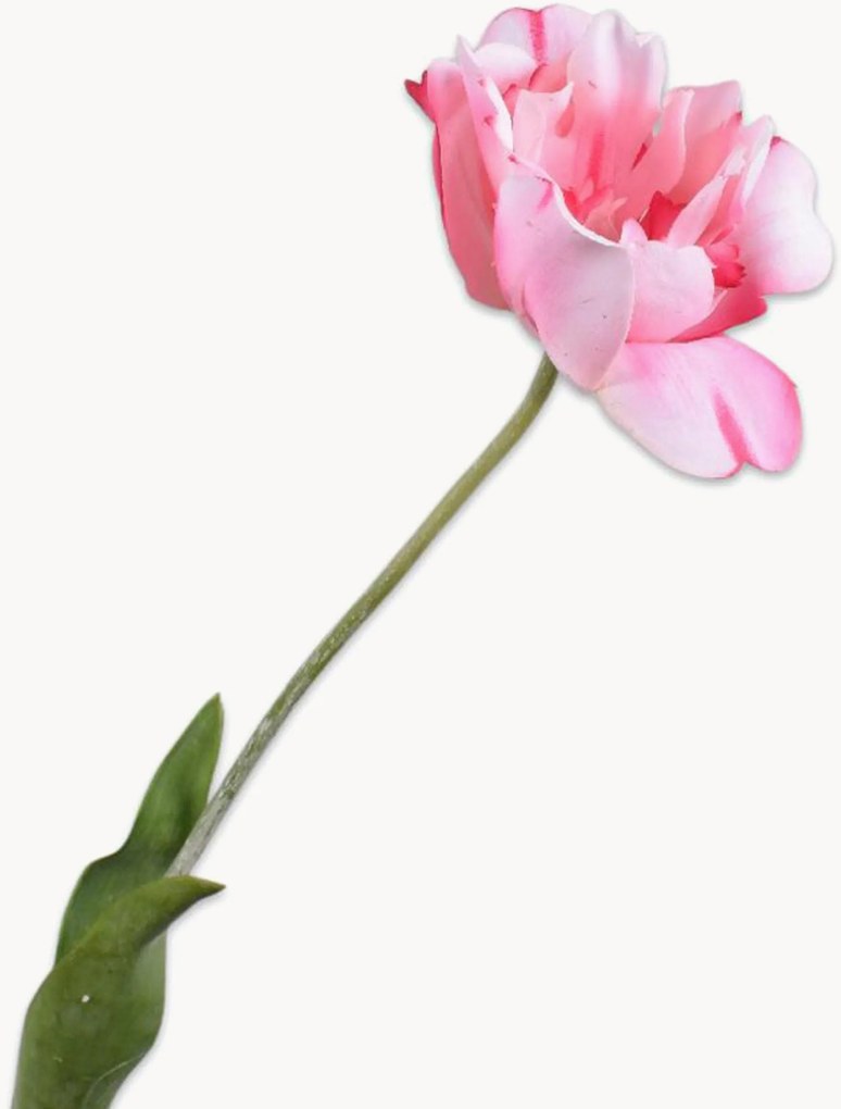 Set di 3 fiori artificiali fatti a mano Tulip