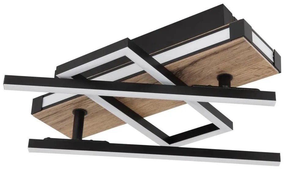 Globo 67299D2 - Plafoniera LED COLLI LED/30W/230V marrone/nero