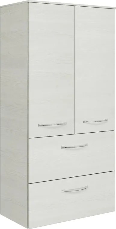 Colonna per mobile bagno PELIPAL 2 cassetti 2 ante P 33 x L 60 x H 121 cm