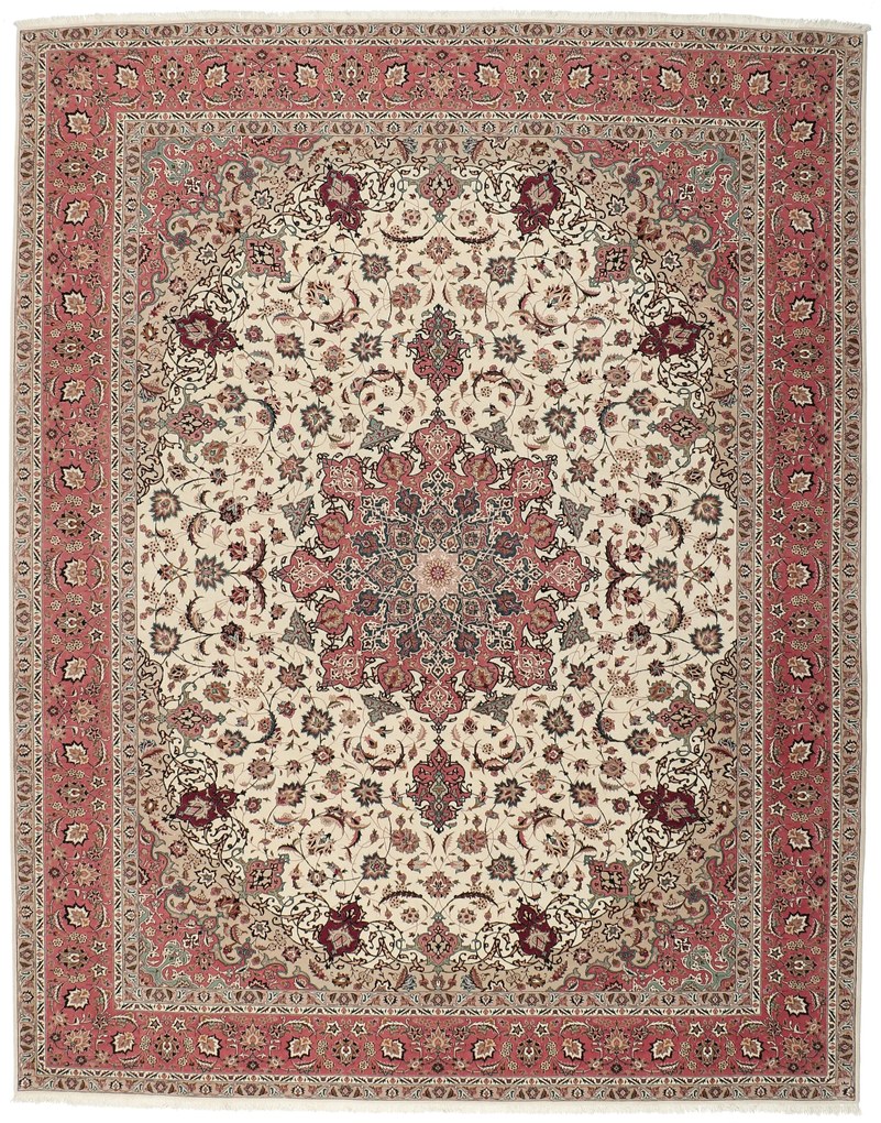 Tabriz Tappeto persiano 300 x 380 (Iran) Annodato A Mano