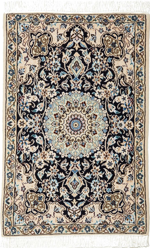Nain Tappeto 60 x 90 (Iran) Annodato A Mano