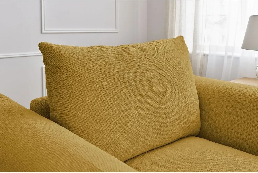 Poltrona gialla Ernest – Bobochic Paris