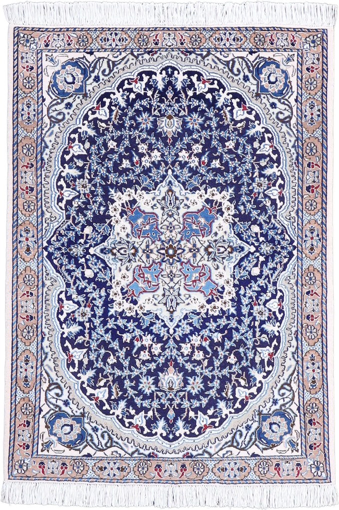 Nain Tappeto persiano 90 x 120 (Iran) Annodato A Mano