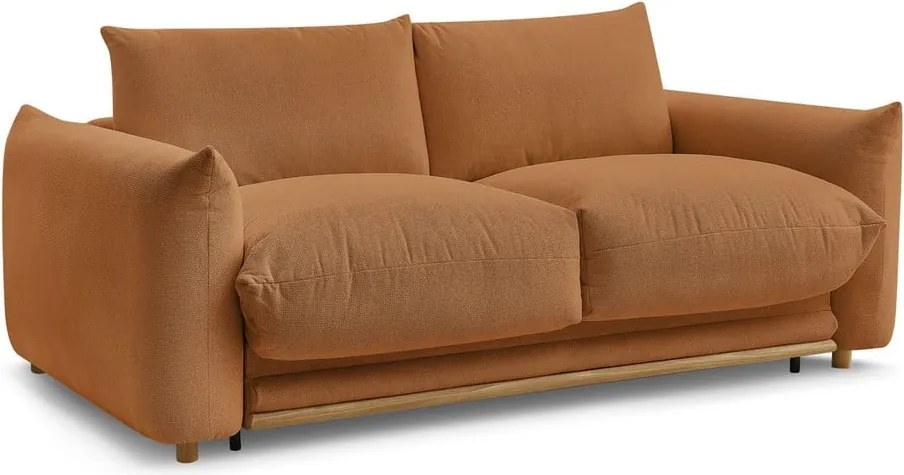 Divano arancione allungabile 214 cm Ernest – Bobochic Paris