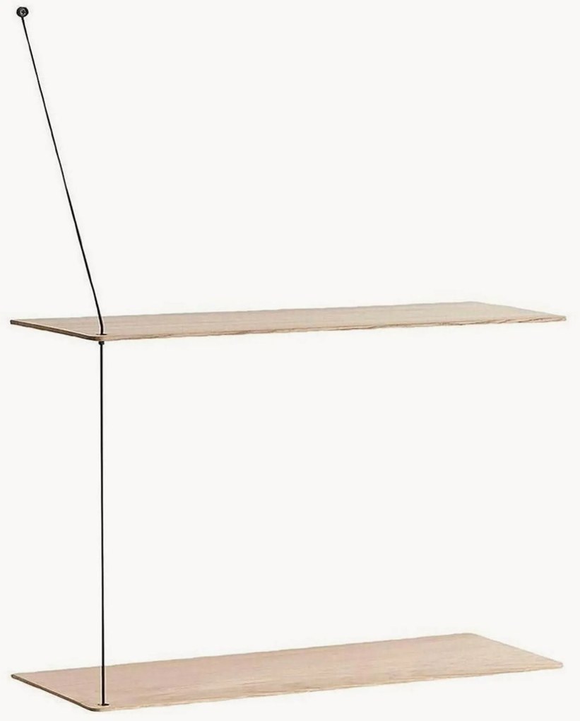 Mensola da parete in legno di quercia Stedge