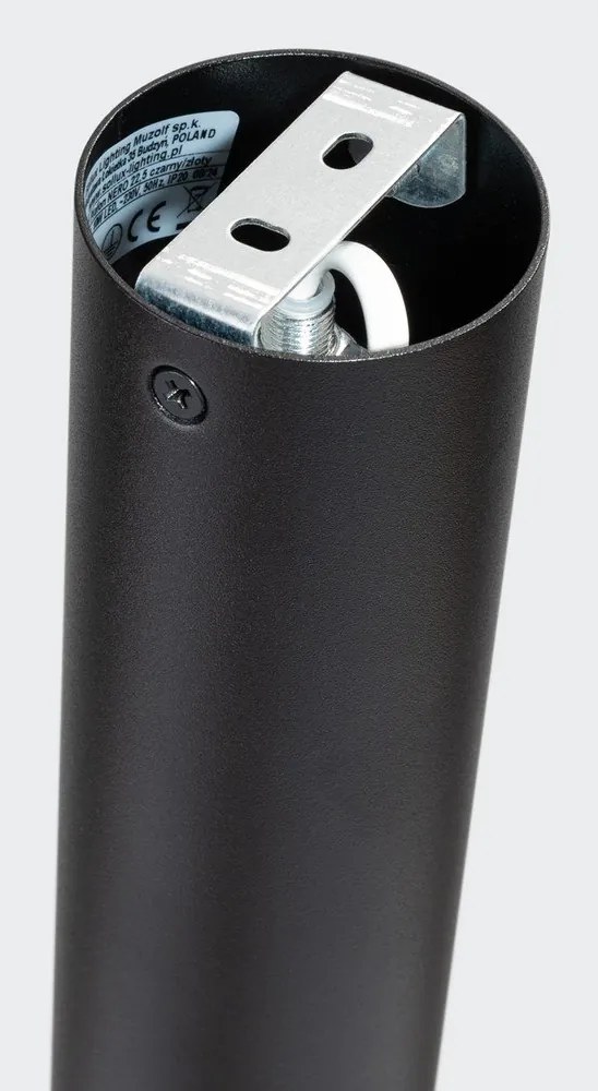 Plafoniera nera/dorata Crown – Sollux