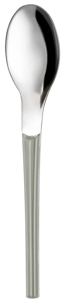 Cucchiaio in acciaio inox manico nocciola Eme