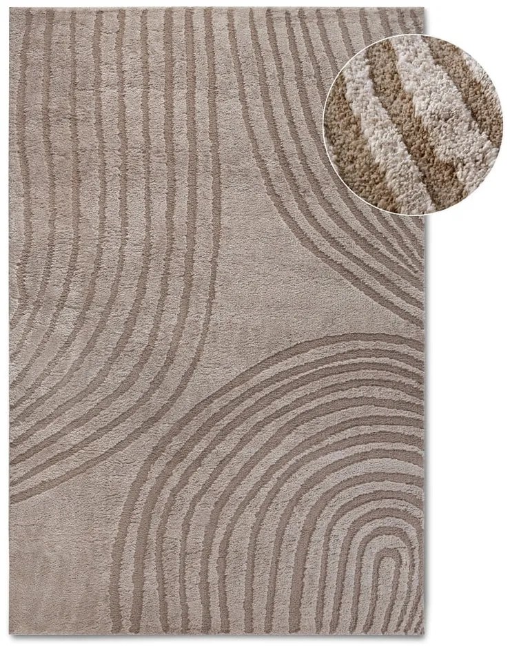 Tappeto beige 80x120 cm Pigment Beige - Elle Decoration