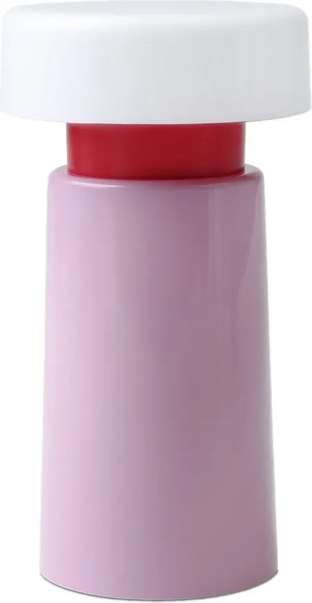 Lampada da tavolo a LED dimmerabile rosa (altezza 17,5 cm) Victoria - Remember