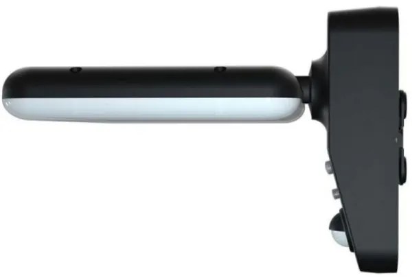 Lampada solare da parete LED con sensore 15W 3,2V 4000K/6000K IP65 nera