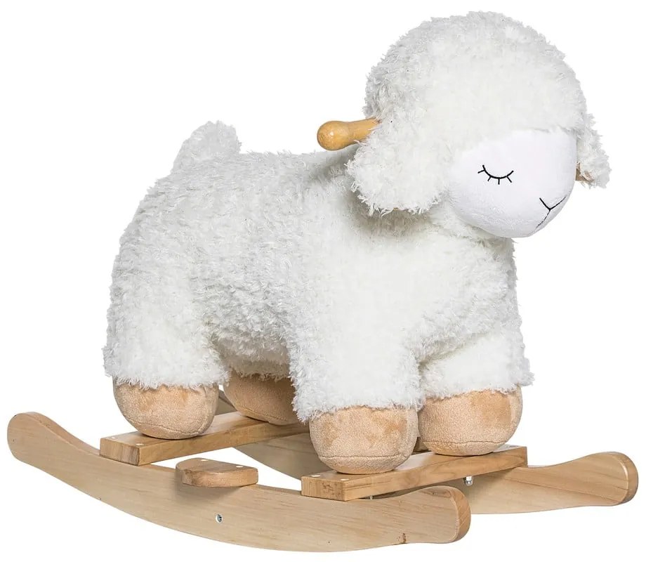 Baby pecora a dondolo in legno di faggio Giocattolo a dondolo Sheep - Bloomingville Mini