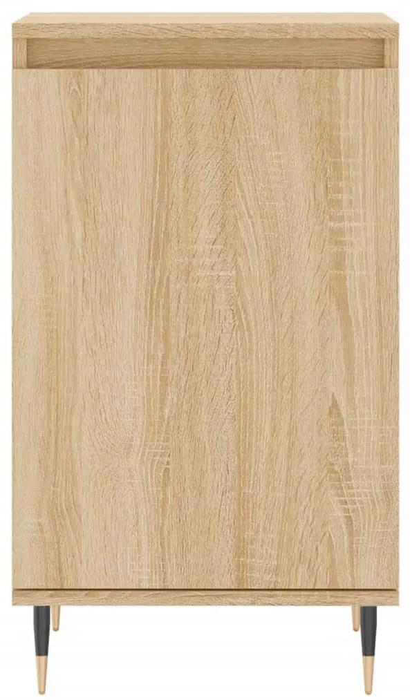 Credenza rovere sonoma 40x35x70 cm in legno multistrato