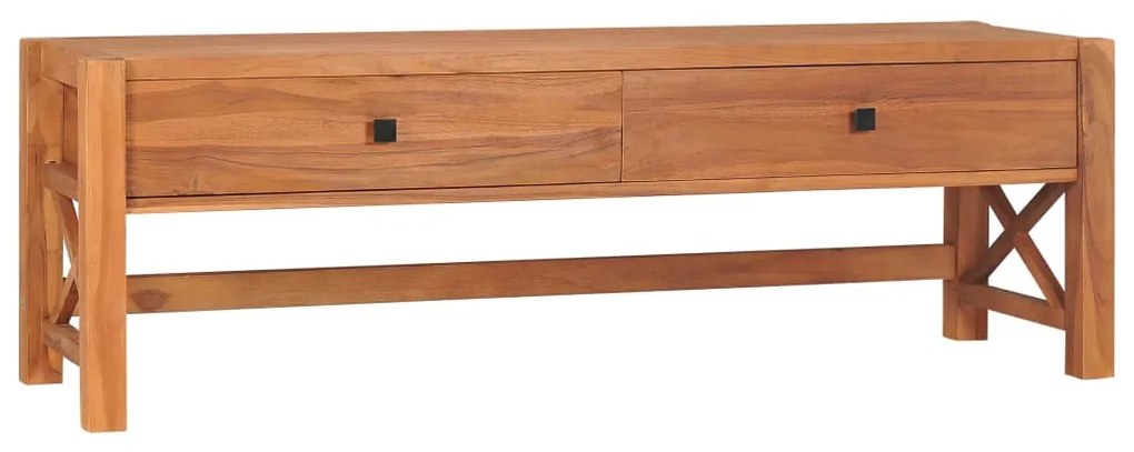 Mobile porta tv 140x40x45 cm in teak riciclato