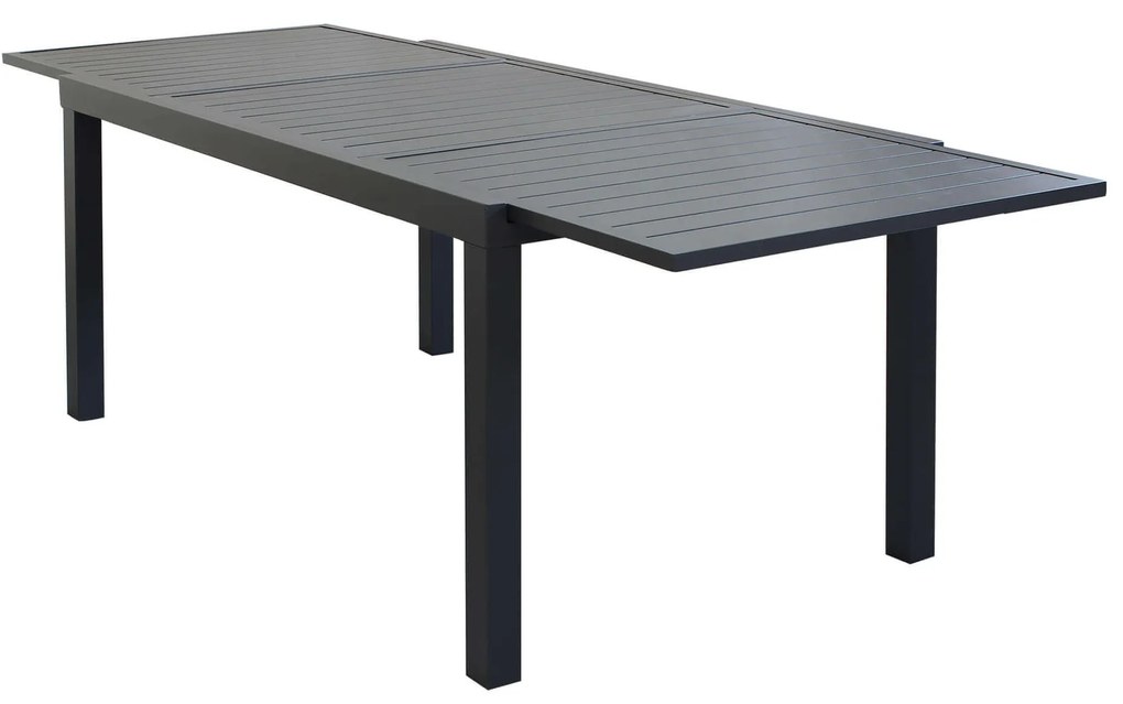 DEXTER - tavolo da giardino allungabile in alluminio da 160 x 90 cm