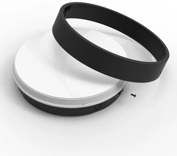 Ecolite WMAT300-15W/CR - Plafoniera LED MARTIN LED/15W/230V IP65 nero