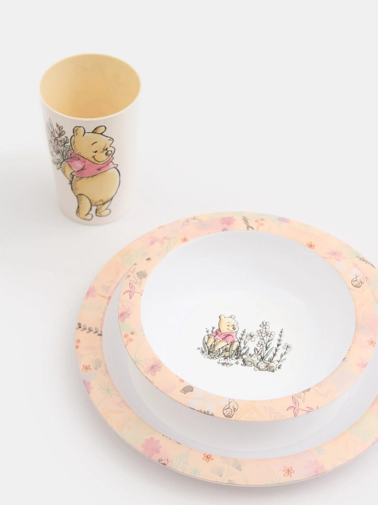 Sinsay - Set di stoviglie per bambini Winnie the Pooh - multicolor