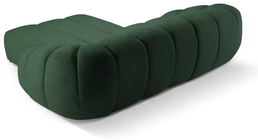 Divano angolare verde (con penisola a destra) Diana – Micadoni