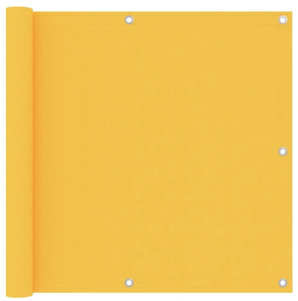 Paravento Balcone Giallo 90x400 Cm İn Tessuto Oxford /