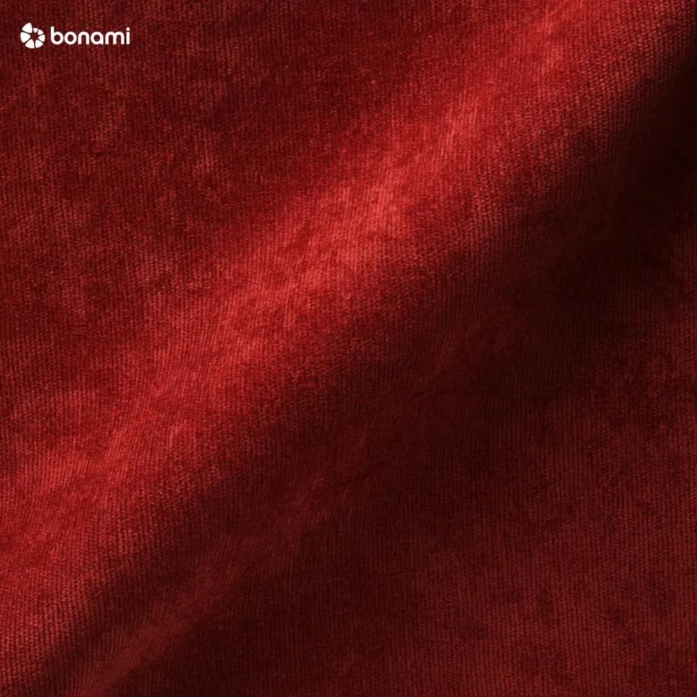 Poltrona rossa in velluto Norwin - Max Winzer