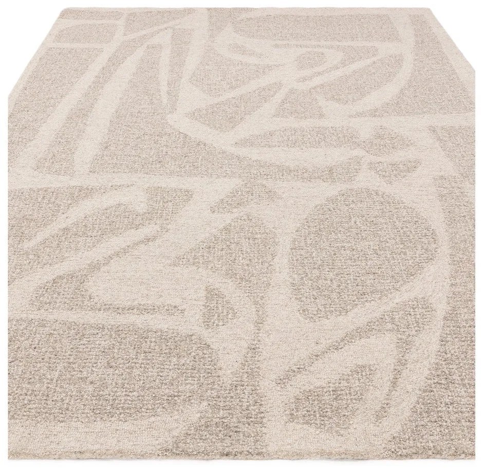Tappeto in lana tessuto a mano color crema 200x290 cm Loxley - Asiatic Carpets