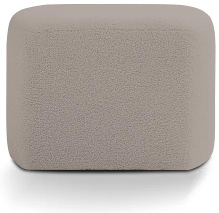Pouf design ESTRELA 43x63 cm beige