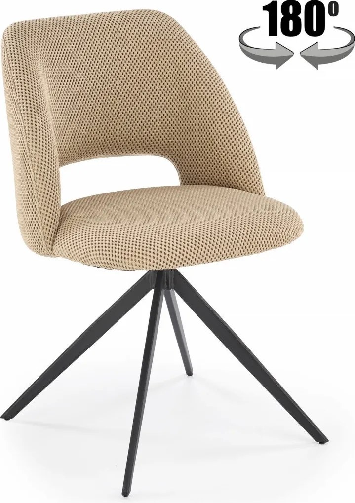 Sedia girevole K546 beige