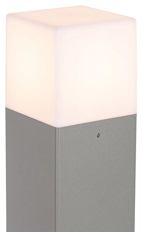 Lampada da terra da esterno moderna grigia 70 cm IP44 - Denmark