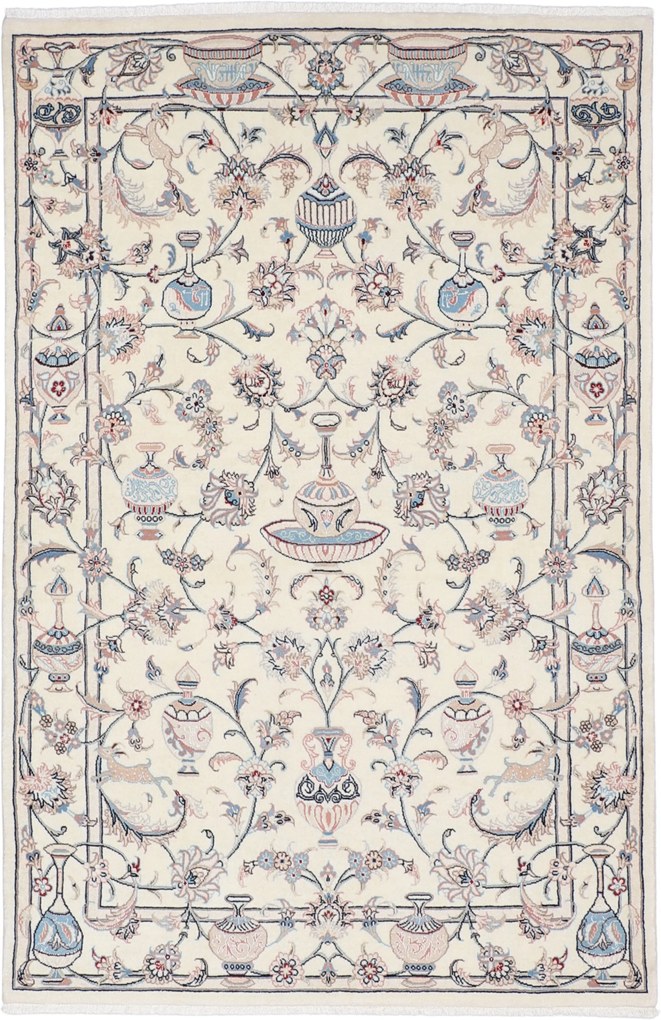 Kashmar Tappeto 210x140 (Iran) Annodato A Mano
