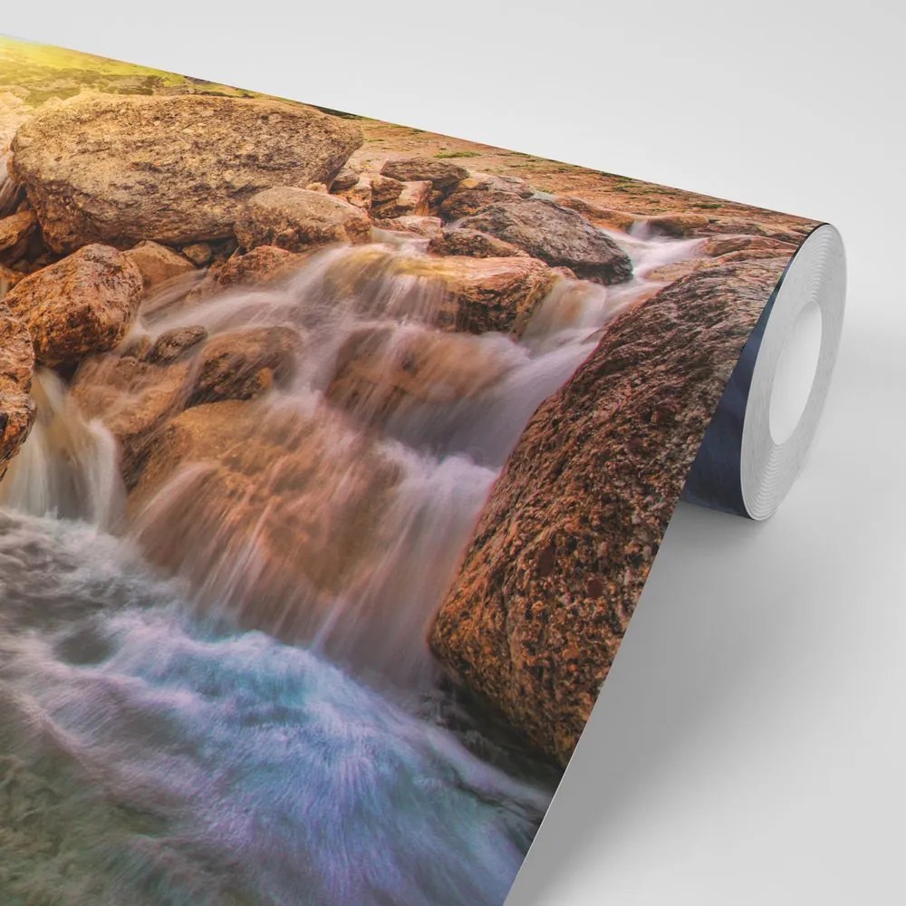 Carta da parati autoadesiva – Cascate alpine