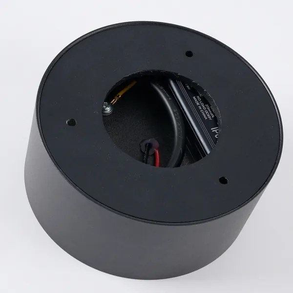 Brilagi - Plafoniera LED da bagno FORIS LED/20W/230V Ø 15 cm nero IP44