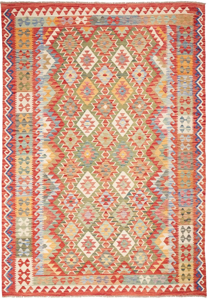 Kilim Tappeto orientale 200 x 290 (Pakistan) Tessuto A Mano