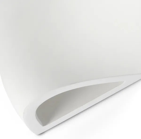 FARO 63429 - Applique KAPPU 1xE14/7W/230V 25x15 cm bianco