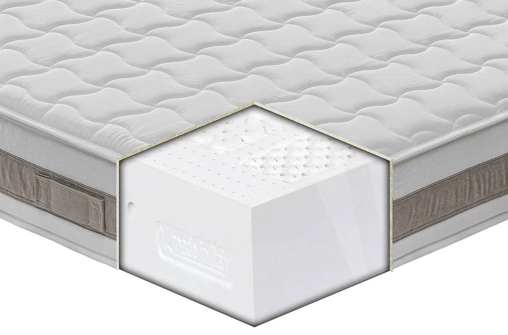 Materasso Lattice 100% Lattice sfoderabile 80x190 - Singolo (Standard)
