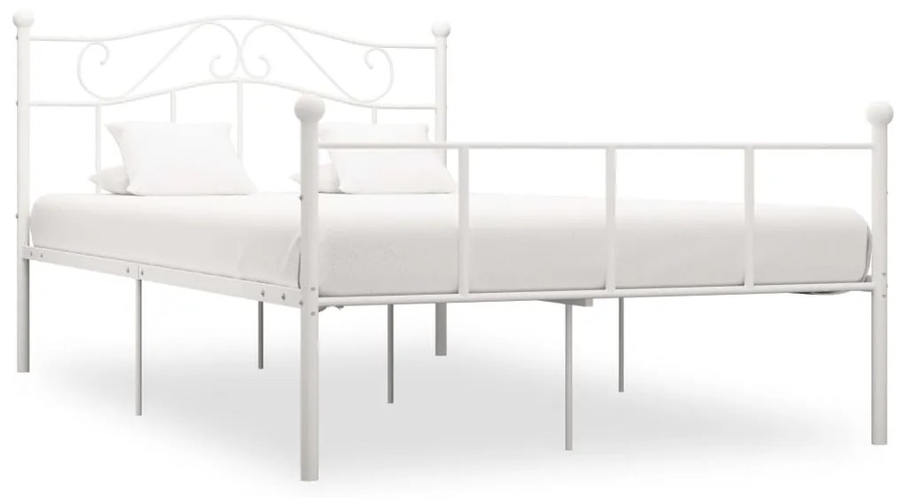 Giroletto Bianco İn Metallo 140x200 Cm /