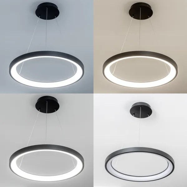 Brilagi - Lampada a sospensione dimmerabile su cavo FALCON SLIM LED/42W/230V Ø 50 cm nero +DO