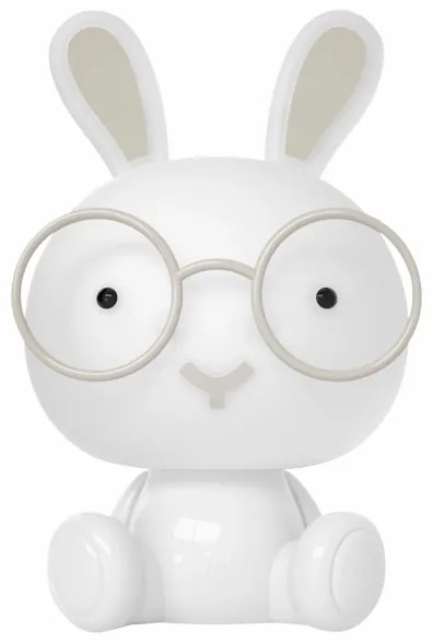 Lampada notturna LED RGBW dimmerabile 2,5W/230V con coniglio bianco